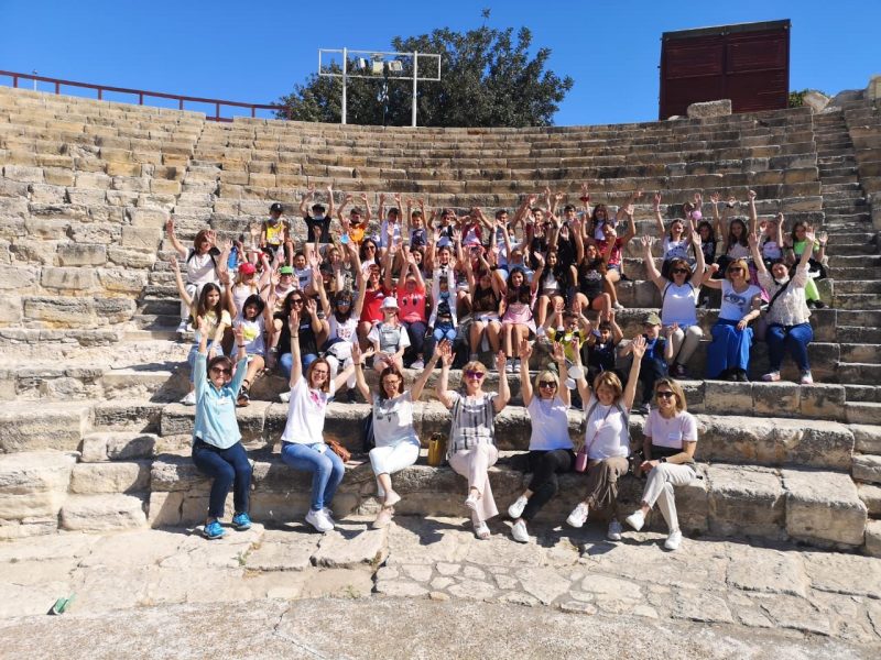 Ojāra Vācieša Gaujienas pamatskolas komandas apmācību vizīte Kiprā Erasmus+ projekta “Vienoti kultūru dažādībā” ietvaros